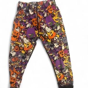 Disney Purple and Orange Halloween Joggers